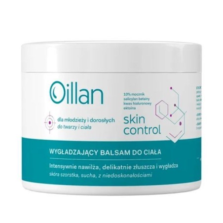 Oillan Skin Control, wygładzający balsam do ciała i twarzy, 500 ml