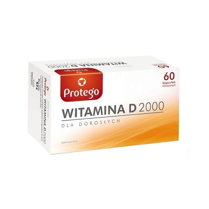 Protego Witamina D 2000, kapsułki, 60 szt.