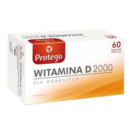 Protego Witamina D 2000, kapsułki, 60 szt.