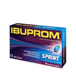 Ibuprom Sprint Caps, 200 mg, kapsułki miękkie, 24 szt.