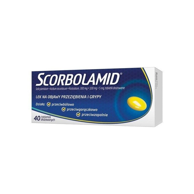 Scorbolamid, tabletki, 40 szt.